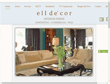 Tablet Screenshot of elldecor.net